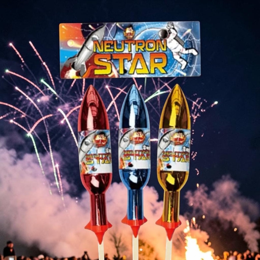 NEUTRON STAR ROCKETS 3PK